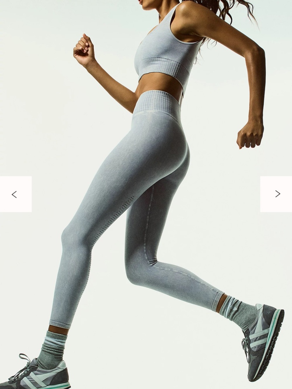 Free People Movement Good Karma Matching Set XS/S – Washed Gray